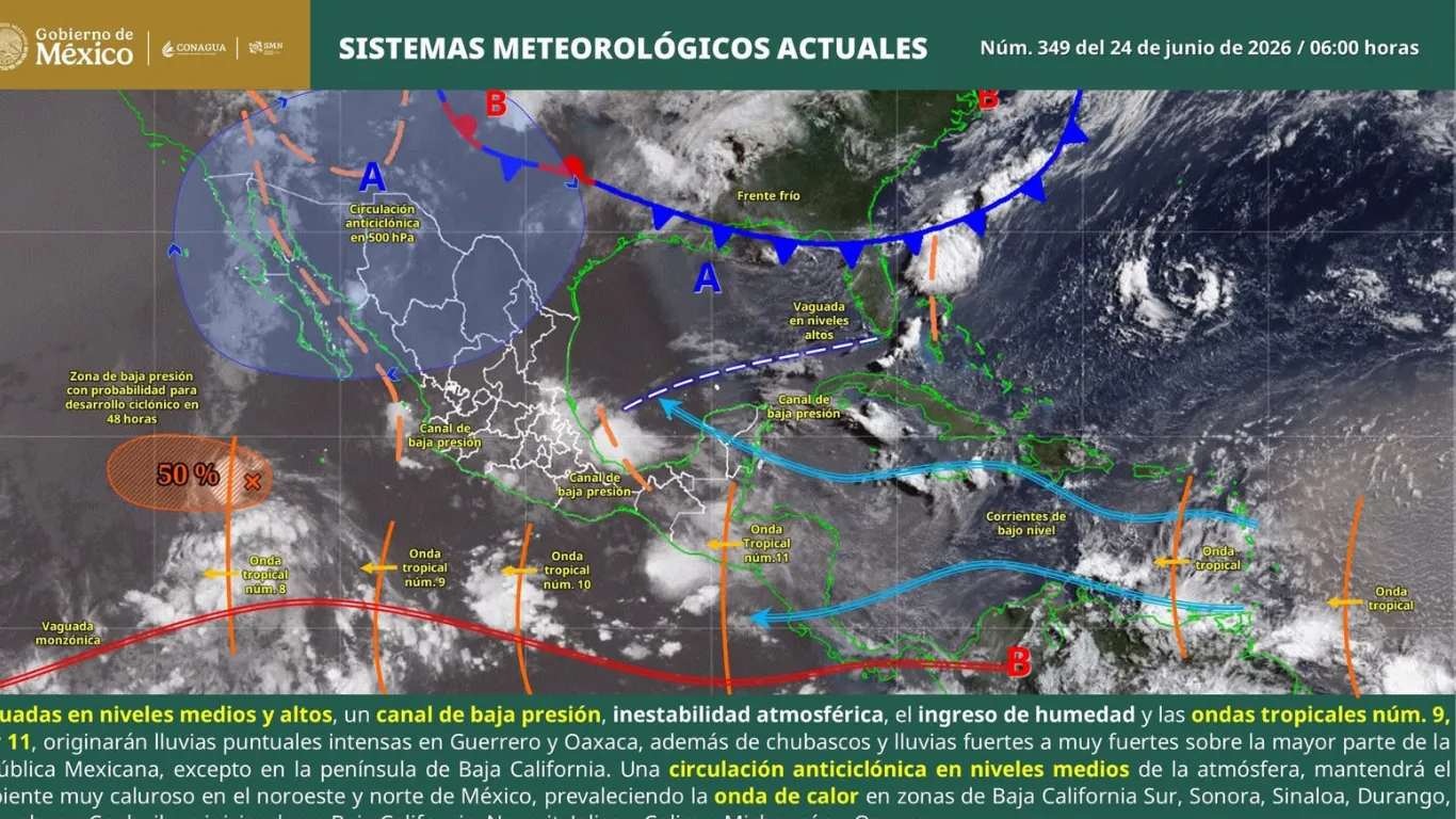 🚨 ¡ATENCIÓN OAXACA Y EL ISTMO! 🚨 🌧️🔥