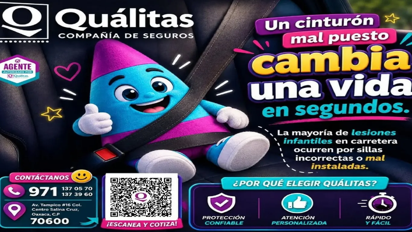 “Un viaje seguro comienza protegiendo a quienes más amas.”