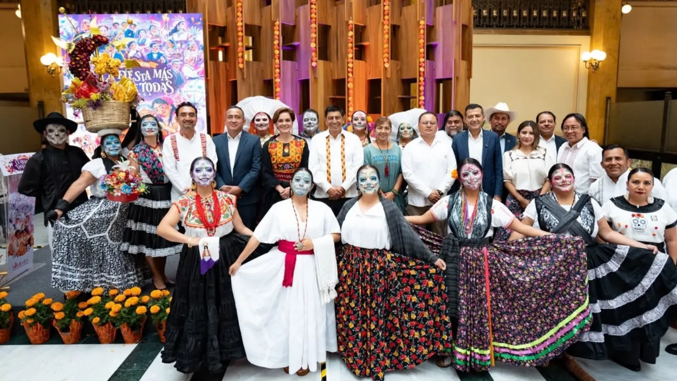 OAXACA INVITA AL MUNDO A VIVIR “LA FIESTA MÁS VIVA DE TODAS”: SJC