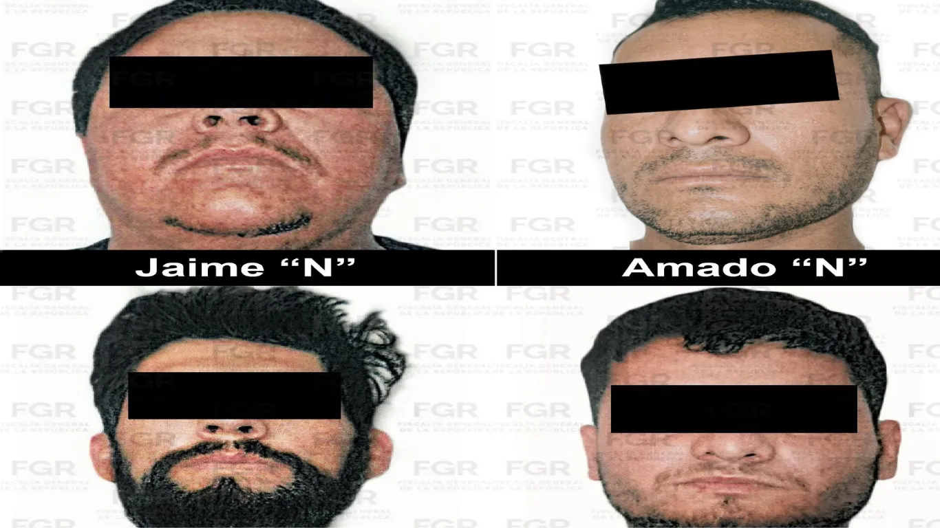 POR DELINCUENCIA ORGANIZADA FGR OBTIENE VINCULACIÓN A PROCESO CONTRA CUATRO PERSONAS
